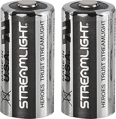 Streamlight CR123A Lithium Batteries 2-Pack