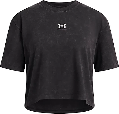 Under Armour Girls' UA Rival Wash T-Shirt