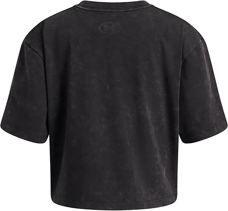 Under Armour Girls' UA Rival Wash T-Shirt