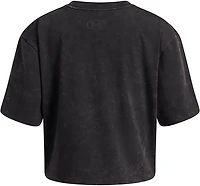 Under Armour Girls' UA Rival Wash T-Shirt