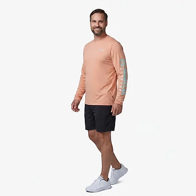 Magellan Outdoors Men's Casting Crew Core Graphic Long Sleeve T-shirt