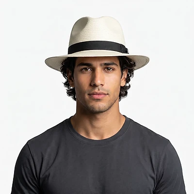 Scala Pronto Men's Straw Safari Hat
