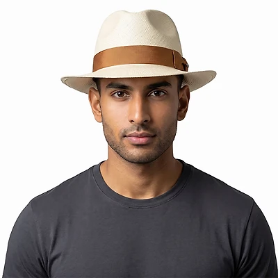 Scala Pronto Men's Hand Woven Panama Safari Hat