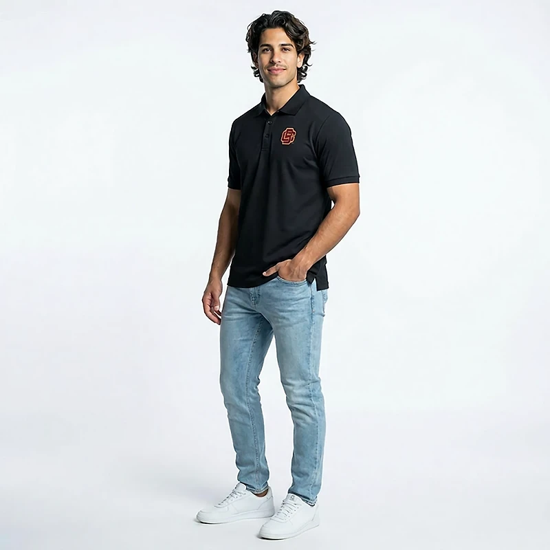 Antigua Bethune-Cookman Wildcats Legacy Pique Polo