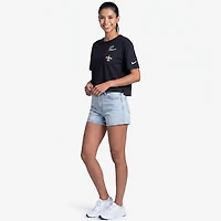 Nike Women's New Orleans Saints Dri-FIT High Hip Pocket T-shirt