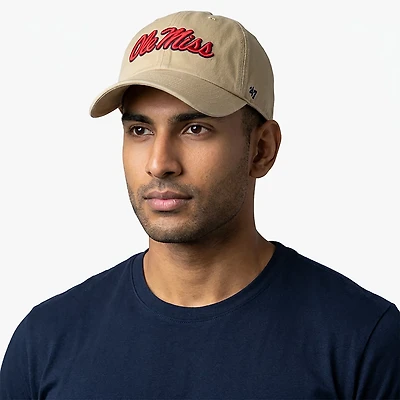 '47 University of Mississippi Primary Logo Clean Up Cap