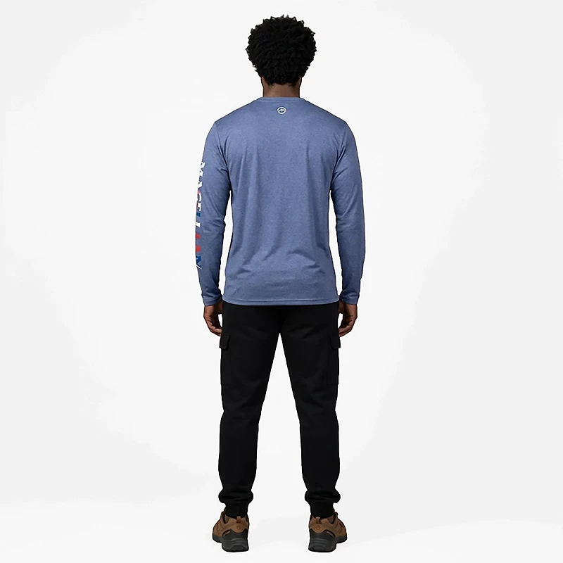 Magellan Outdoors Men's Casting Crew Long Sleeve T-shirt