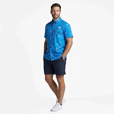 Magellan Outdoors Men's Americana Print Short Sleeve Shirt