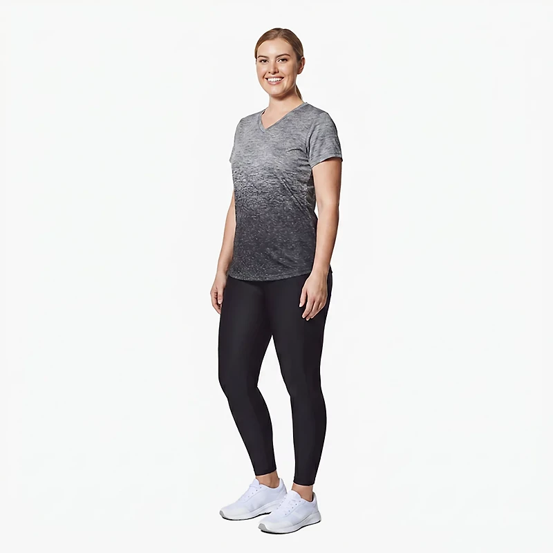BCG Women's Ombre V-neck Training T-shirt