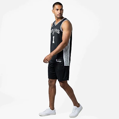 Nike Men's San Antonio Spurs Victor Wembanyama Icon Swingman Jersey