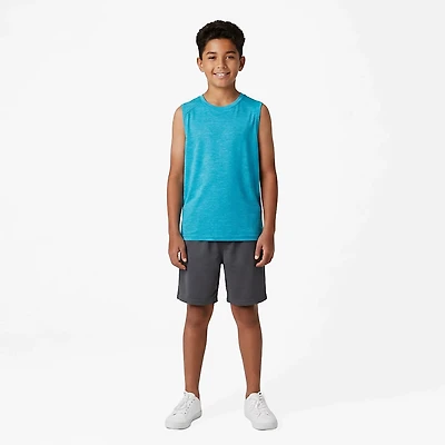 BCG Boys' Turbo Melange Muscle Tank Top