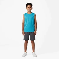 BCG Boys' Turbo Melange Muscle Tank Top