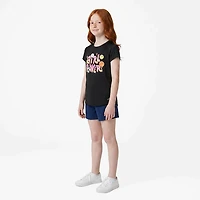 BCG Girls' Training Turbo Girl Power Graphic Short Sleeve T-shirt