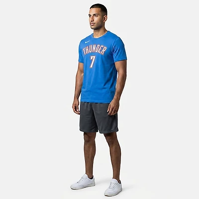 Nike Chet Holmgren Oklahoma City Thunder Icon Edition Name  Number T-Shirt