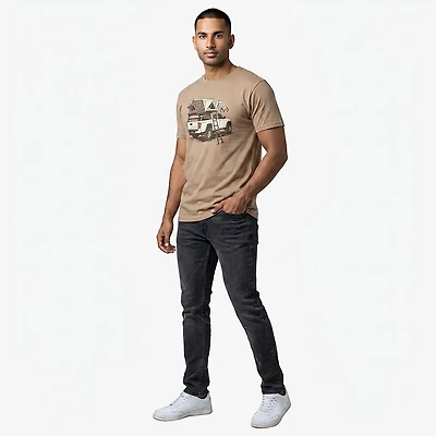 Realtree Men's Truck Camper Short Sleeve T-shirt