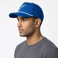 Fanatics Men's Blues Rink A-Frame Structured Adjustable Cap