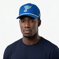 Fanatics Men's Blues Rink A-Frame Structured Adjustable Cap