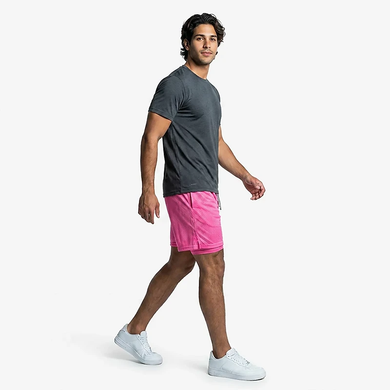 Chubbies Men's The Bubblegum Pinks Remix Ultimate Training Shorts 5.5