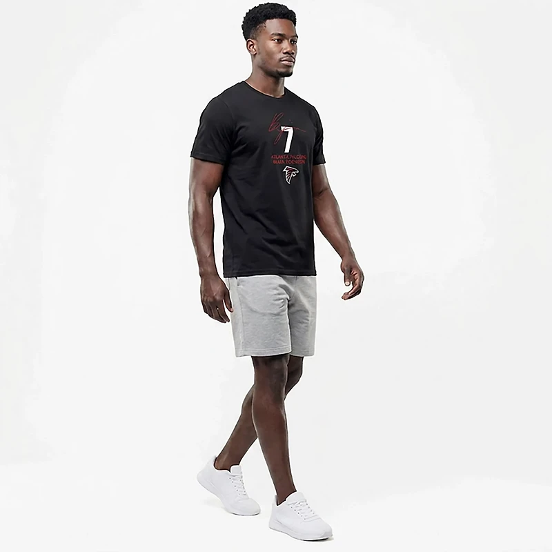 Nike Men's Falcons Bijan Robinson #7 Local Player Name & Number T-shirt