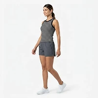 BCG Women's Low Stripe Rib Bra Tank Top