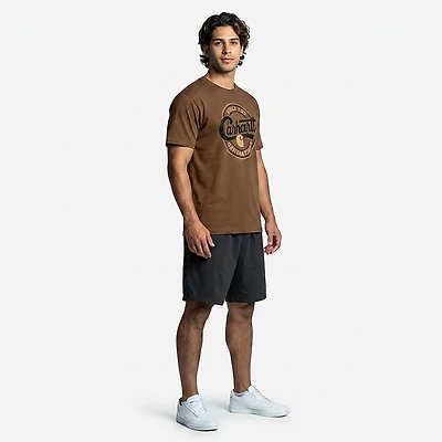 Carhartt Men's Relaxed Fit Lightweight Short Sleeve Script Graphic T-shirt