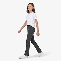BGC Girls' Wash Flare Slit Leggings