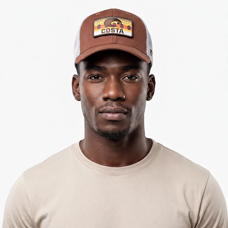 Costa Del Mar Men's Fishskins Trucker Cap