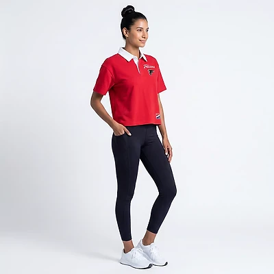 New Era Women's Atlanta Falcons Boxy Polo Shirt