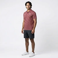 Nike Men's University of Alabama Dri-FIT Stripe Tour Polo Shirt
