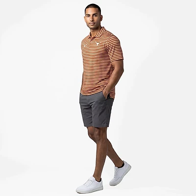 Nike Men's University of Texas Dri-FIT Stripe Tour Polo Shirt