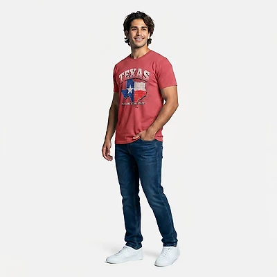State Life Men's TX Of Heart T-shirt