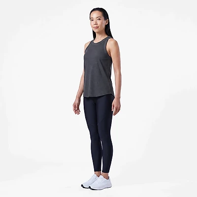BCG Women's Sign Curve Hem High Neck Tank Top