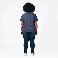 BCG Women's Plus Lifestyle Short Sleeve Comet Wash T-Shirt
