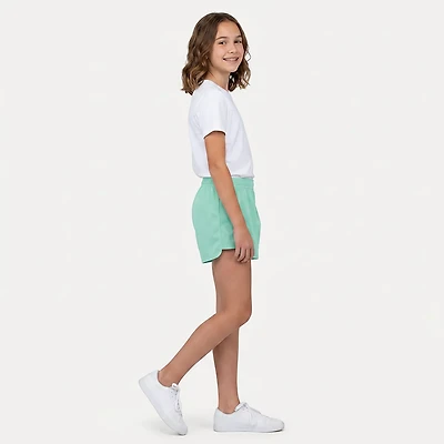 BCG Girls' Turbo Texture Side Mesh Short