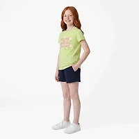 BCG Girls' Lifestyle Cotton Smell Flowers T-shirt