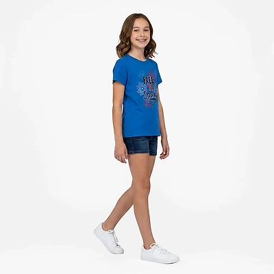 BCG Girls' Lifestyle Free Sparkle T-shirt