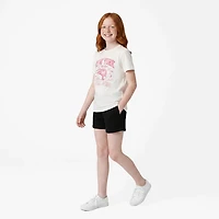 BCG Girls' Cotton Boxy Graphic T-shirt