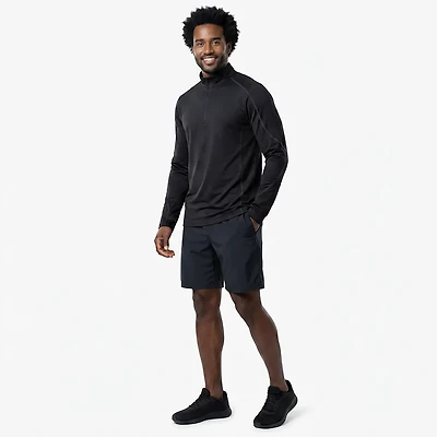 BCG Men's Run Performance Quarter Zip Long Sleeve Top