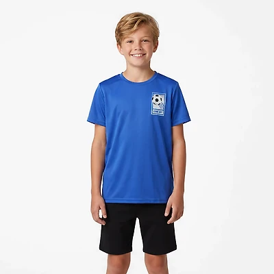 BCG Boys' Turbo Performance Graphic Short Sleeve T-Shirt