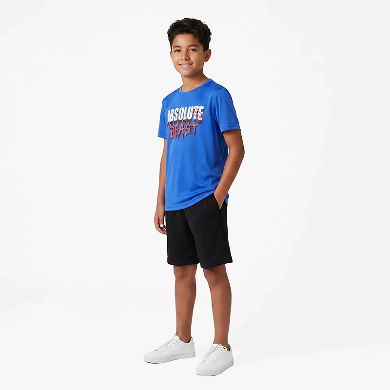 BCG Boys' Turbo Graphic Short Sleeve T-shirt