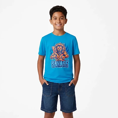 BCG Boys' Turbo Graphic Short Sleeve T-Shirt