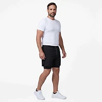 BCG Men's Tech Knit 2 1 Shorts 7 in.