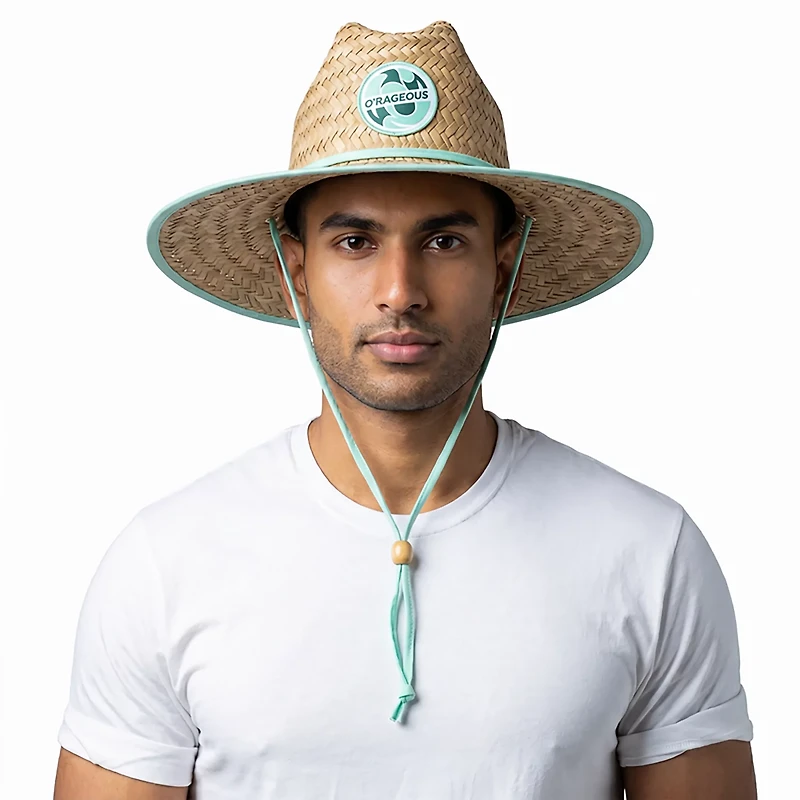 O'Rageous Men's Printed Lifeguard Sun Hat