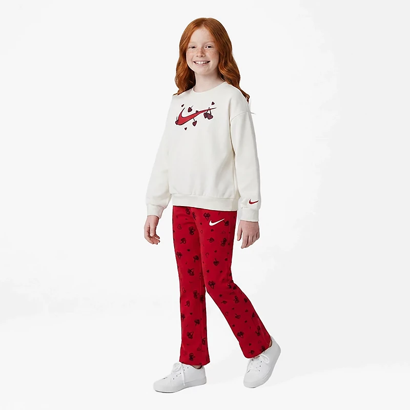 Nike Girls' 4-6X Cherry Crew and Legging Set