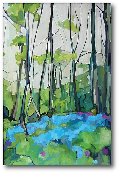 Courtside Market Spring Pond 24 x 36 in. Gallery-Wrapped Canvas