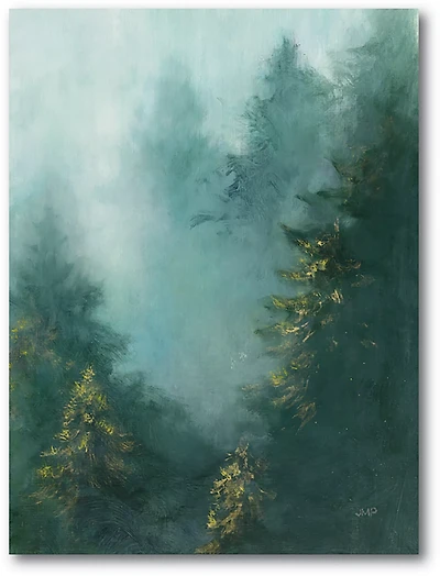 Courtside Market Misty Forest IV 20 in x 24 in Gallery-Wrapped Canvas