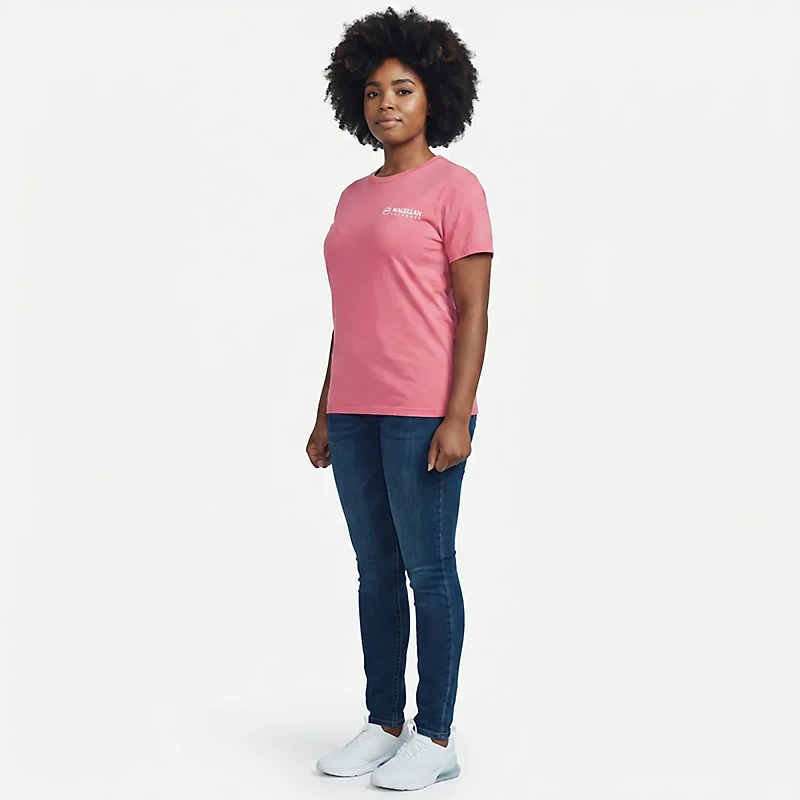 Magellan Outdoors Women's Lab Boat Sunset T-shirt