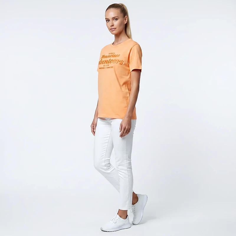 Gameday Social Women's Tennessee Volunteers Hansen Brush T-shirt