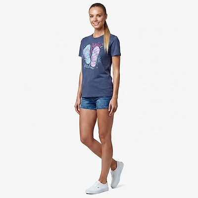 Academy Sports + Outdoors Women's Americana Flip Flops T-shirt