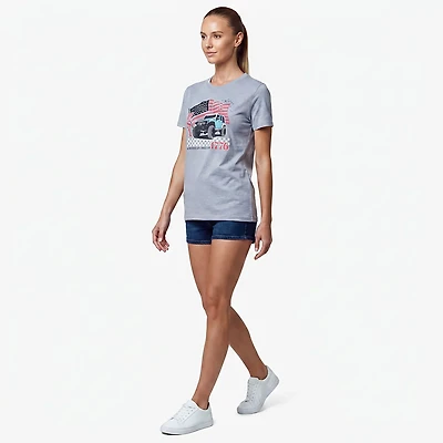 Academy Sports + Outdoors Women's Americana USA American Dream Jeep T-shirt